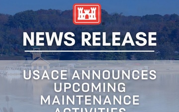USACE announces upcoming maintenance activities at Cagles Mill Lake