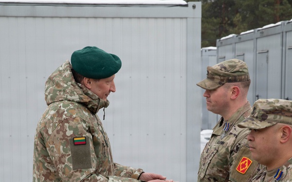 Task Force Pergale Receives the Medal for Mutual Support