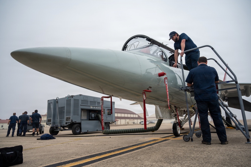 12th AMXS builds first T-7A Red Hawk maintenance team