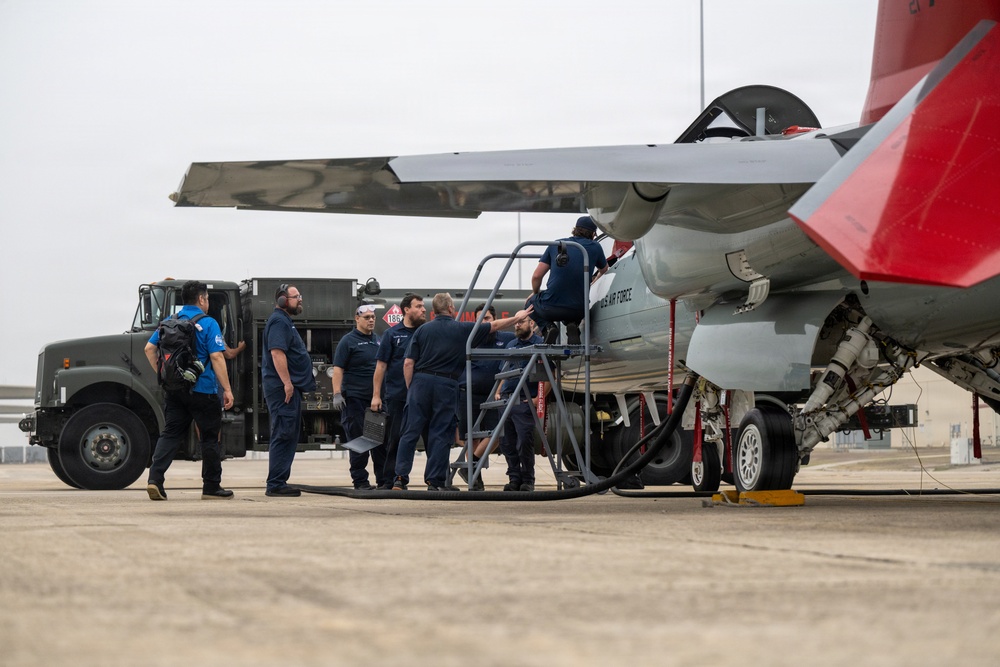 12th AMXS builds first T-7A Red Hawk maintenance team