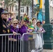 1st MARDIV Band performs in New Orleans Mardi Gras Parade