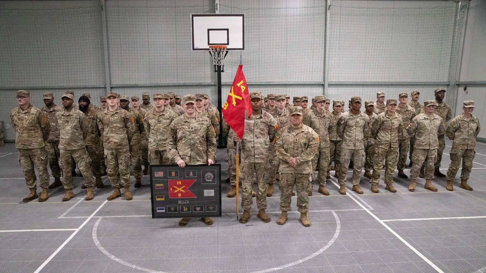 1-14th Field Artillery Regiment Change of Command Ceremony