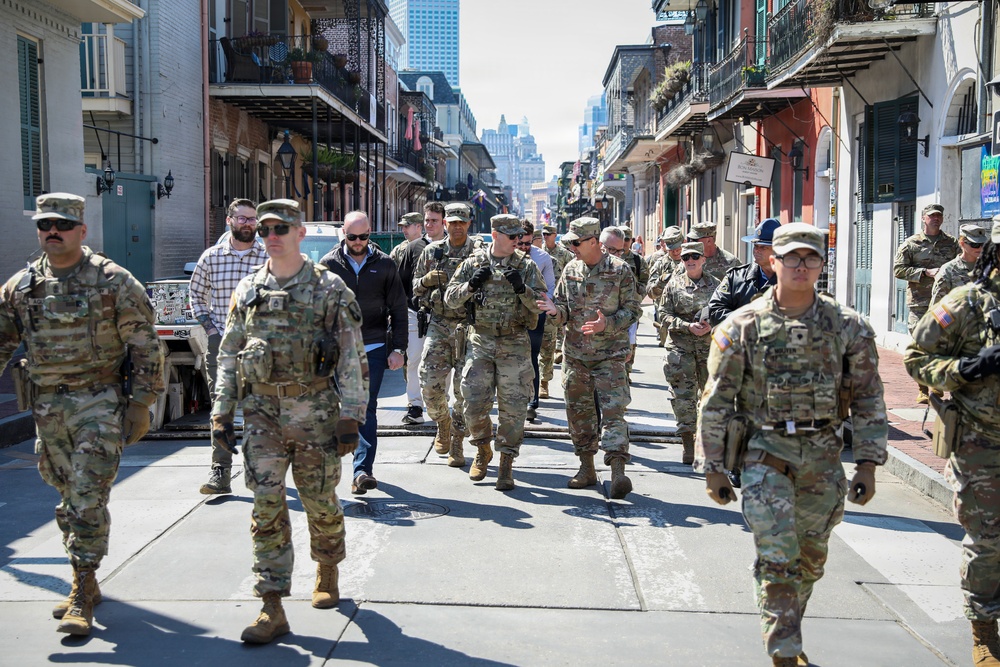 Nordhaus joins SECWAR senior advisor in New Orleans to recognize Louisiana National Guard
