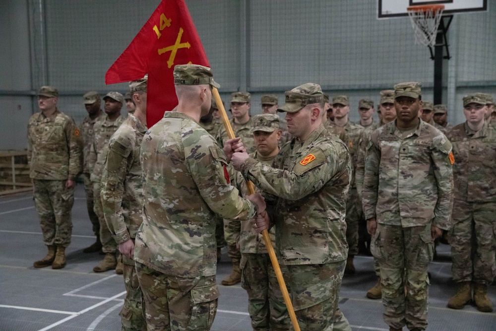 1-14th Field Artillery Regiment Change of Command Ceremony
