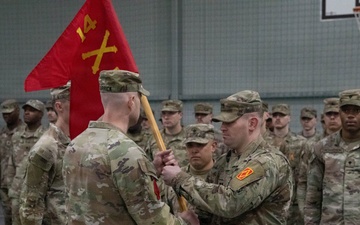 1-14th Field Artillery Regiment Change of Command Ceremony