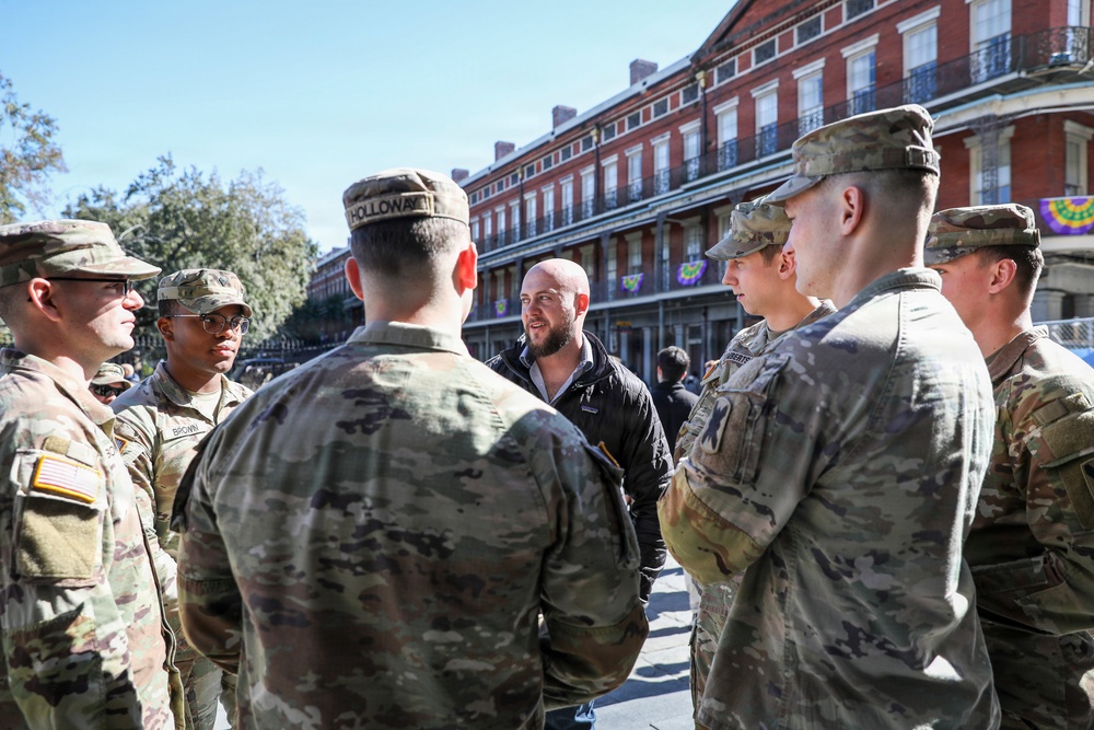 Nordhaus joins SECWAR senior advisor in New Orleans to recognize Louisiana National Guard