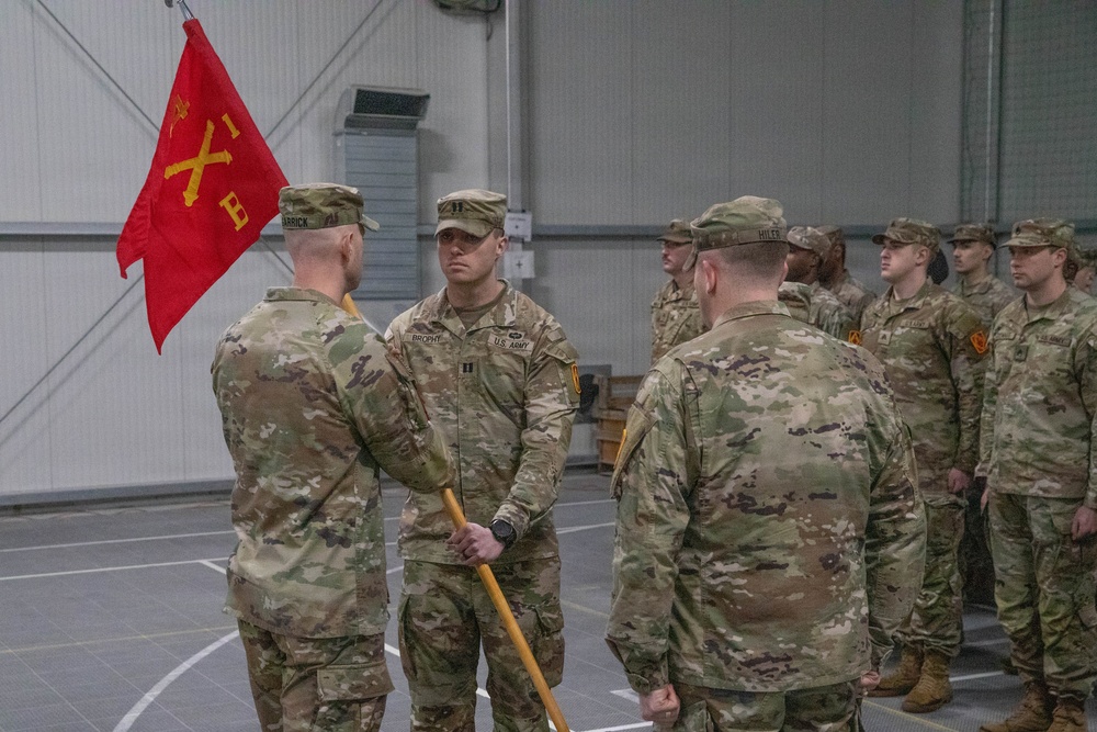 1-14th Field Artillery Regiment Change of Command Ceremony