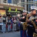 1st MARDIV Band participates in Mardi Gras Parade