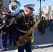 1st MARDIV Band participates in Mardi Gras Parade
