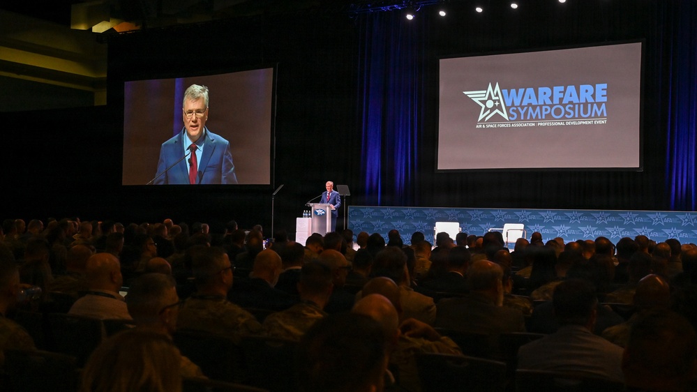 SECAF Keynote AFA Warfare Symposium 2026