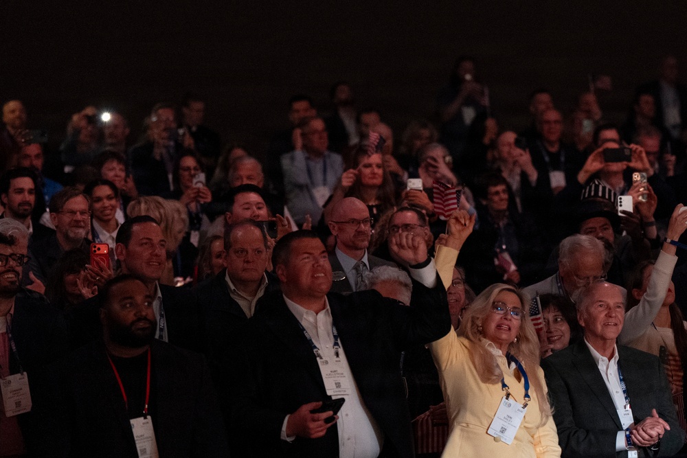 SW Delivers Remarks at NRB Convention in Nashville, Visits Rakkasans at Ft. Campbell