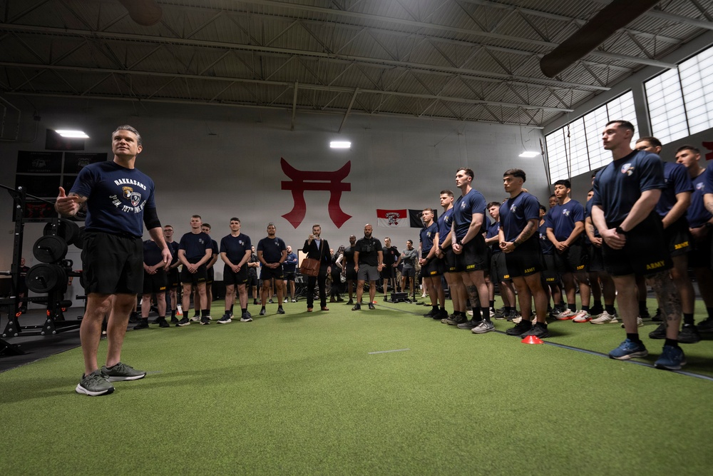 SW Delivers Remarks at NRB Convention in Nashville, Visits Rakkasans at Ft. Campbell