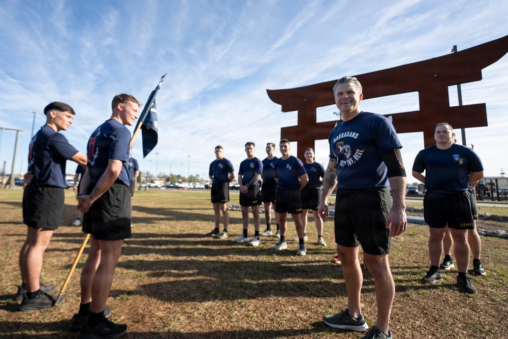 SW Delivers Remarks at NRB Convention in Nashville, Visits Rakkasans at Ft. Campbell