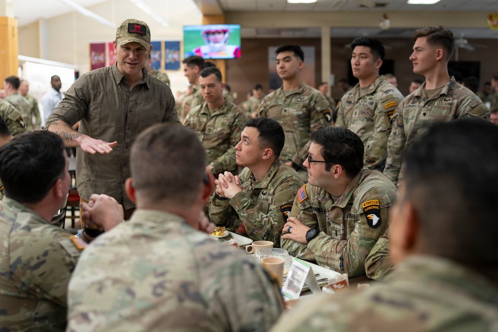 SW Delivers Remarks at NRB Convention in Nashville, Visits Rakkasans at Ft. Campbell