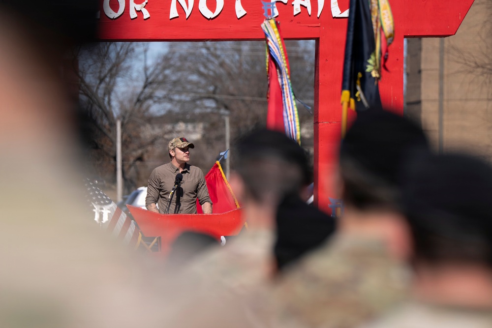 SW Delivers Remarks at NRB Convention in Nashville, Visits Rakkasans at Ft. Campbell