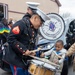 1st MARDIV Band participates in Mardi Gras Parade