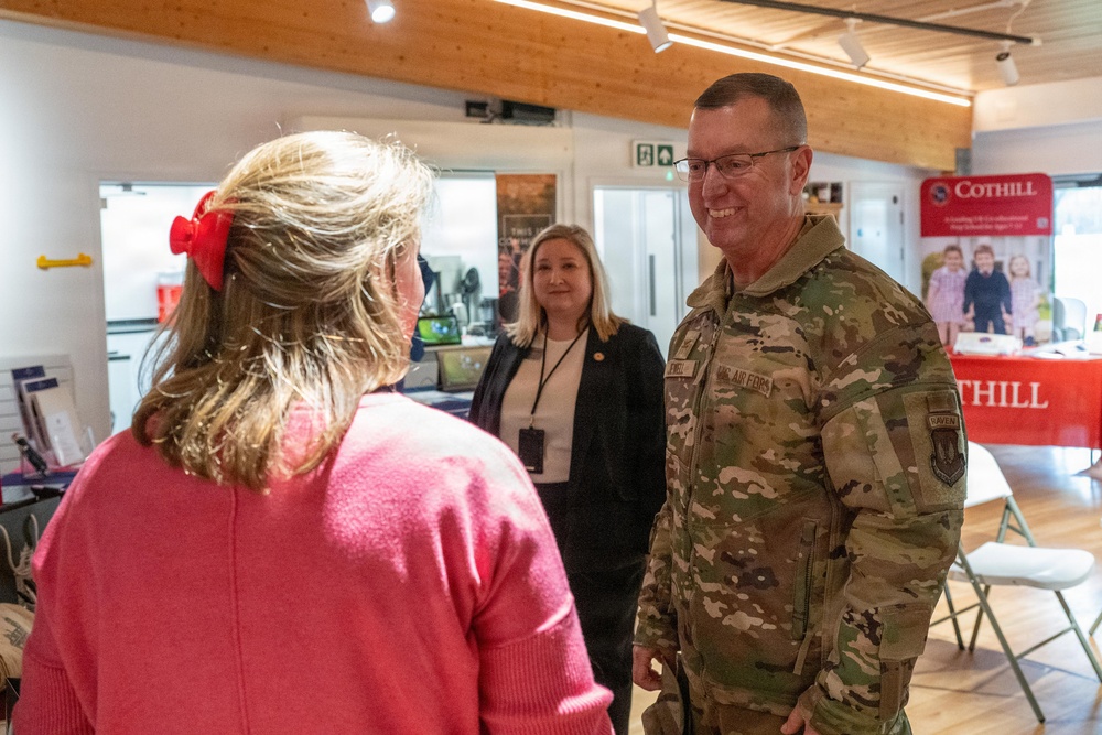 RAF Fairford hosts school information fair