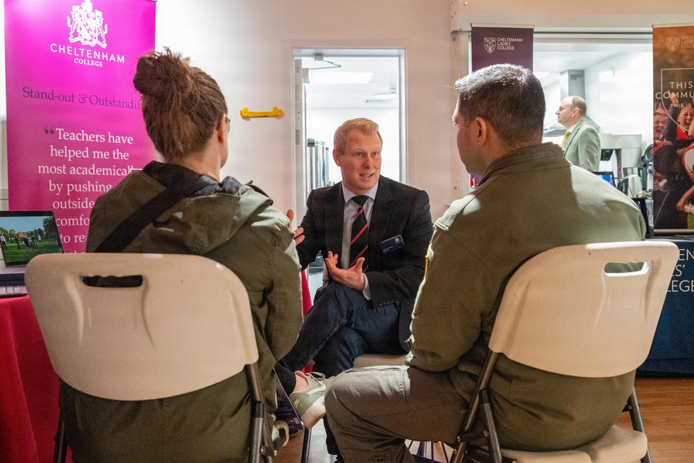 RAF Fairford hosts school information fair