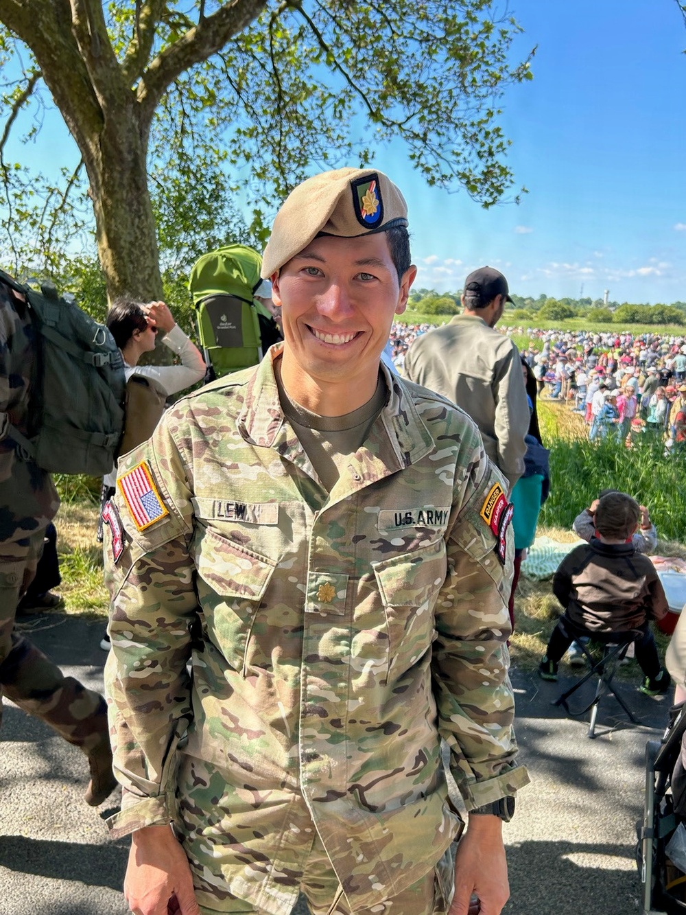 Lt. Col (then major) Donald Lew