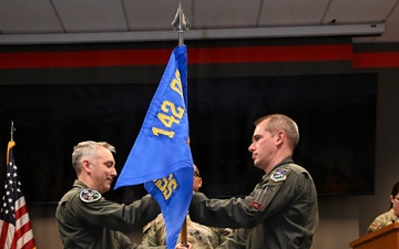 142nd Operations Support Squadron Change of Command