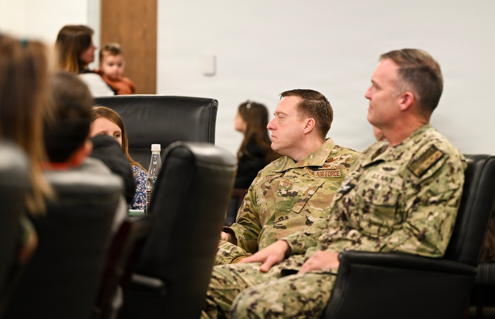 Military Homeschoolers of the Lowcountry meet with Joint Base Charleston Leadership