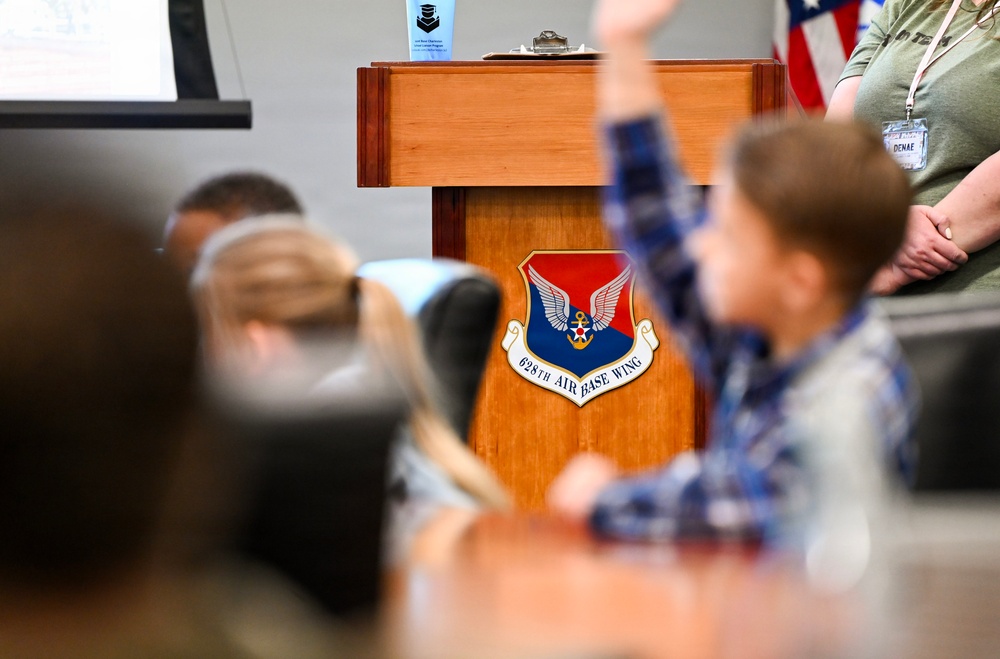 Military Homeschoolers of the Lowcountry meet with Joint Base Charleston Leadership