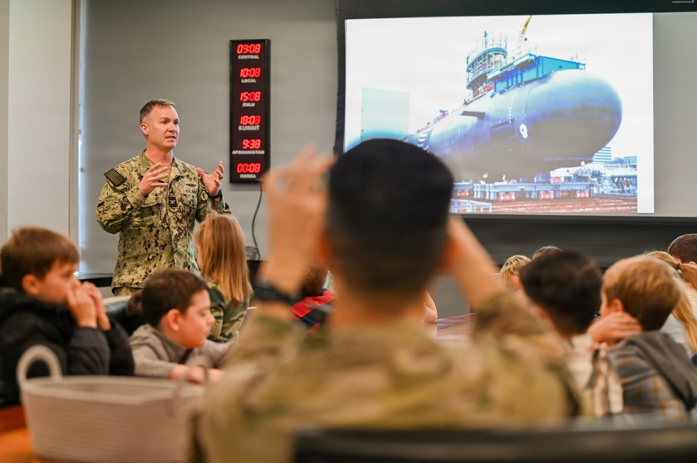Military Homeschoolers of the Lowcountry meet with Joint Base Charleston Leadership