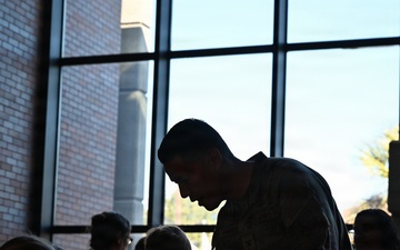 Military Homeschoolers of the Lowcountry meet with Joint Base Charleston Leadership