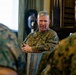 The Commandant, Gen, Eric M. Smith and Sergeant Major of the Marine Corps Carlos A. Ruiz visit TBS Echo Company