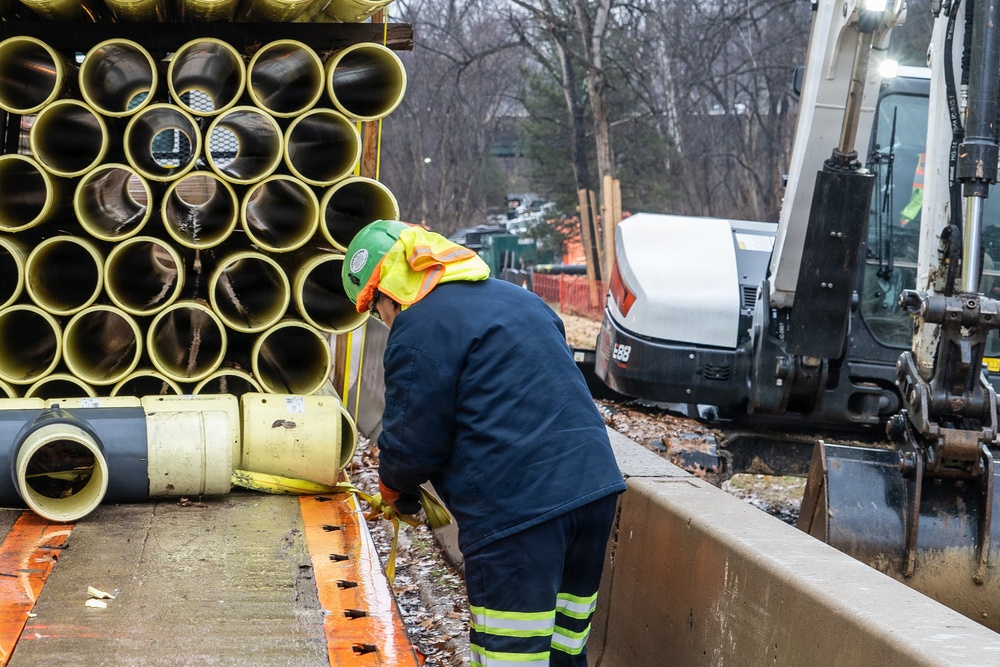 U.S. Army Corps of Engineers activates Emergency Operations Center in support of Potomac Interceptor Spill response efforts