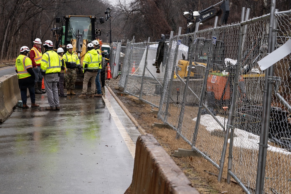 U.S. Army Corps of Engineers activates Emergency Operations Center in support of Potomac Interceptor Spill response efforts