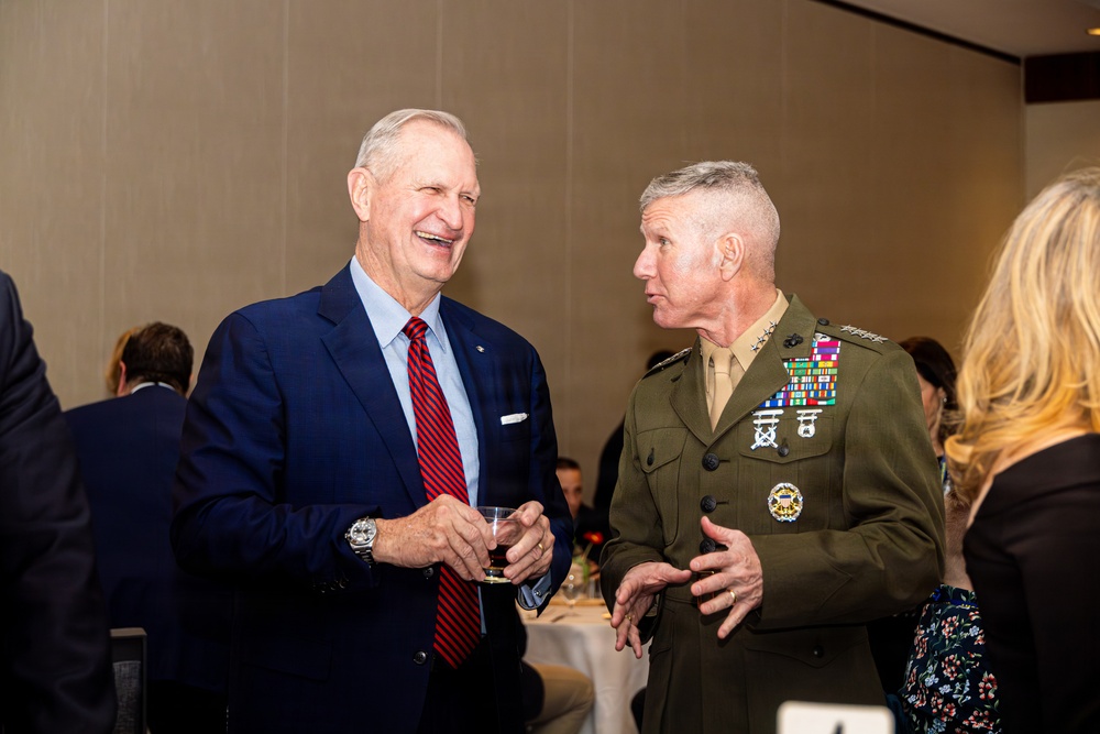The Commandant, Gen. Eric M. Smith attends the annual AMCSUS Leadership and Awards Banquet as the Guest of Honor