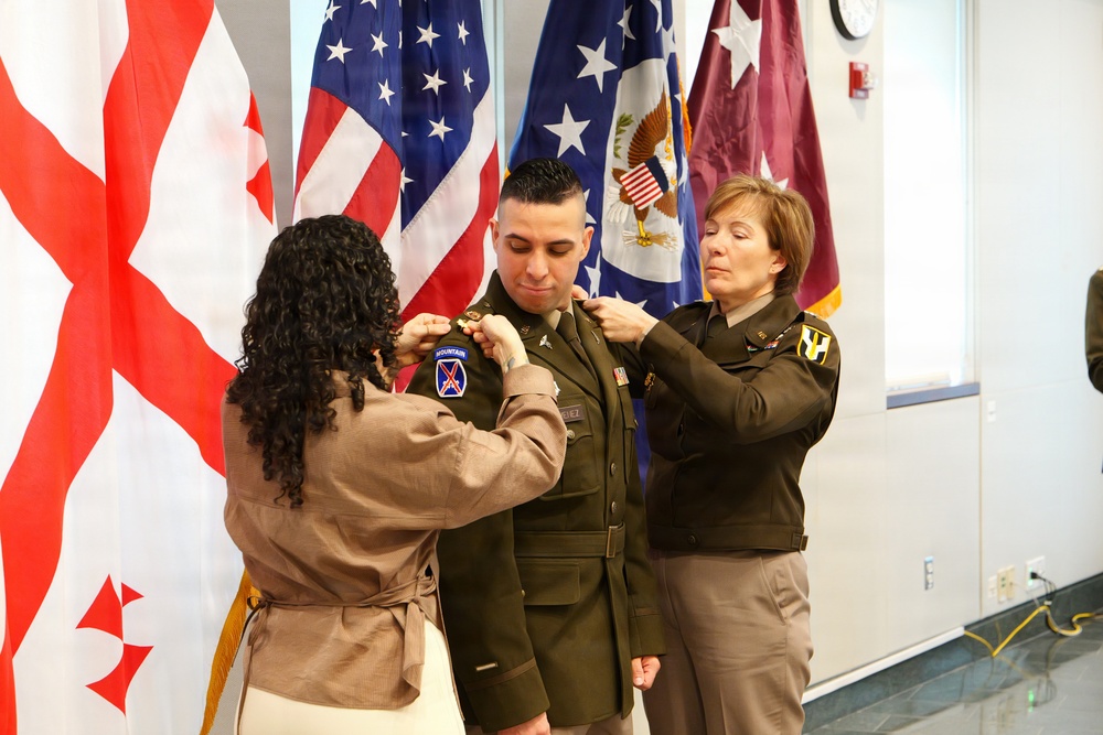 Maj. Jorge Jimenez Promotion Ceremony
