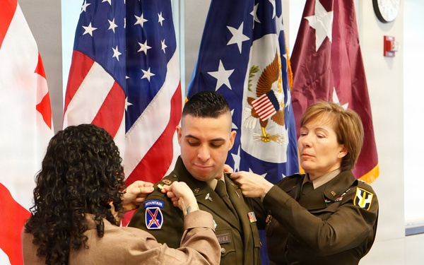 Maj. Jorge Jimenez Promotion Ceremony