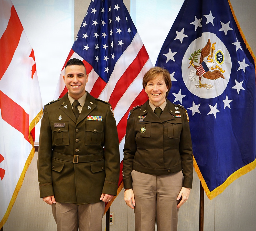 Maj. Jorge Jimenez Promotion Ceremony