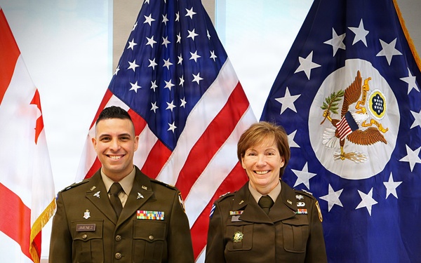 Maj. Jorge Jimenez Promotion Ceremony