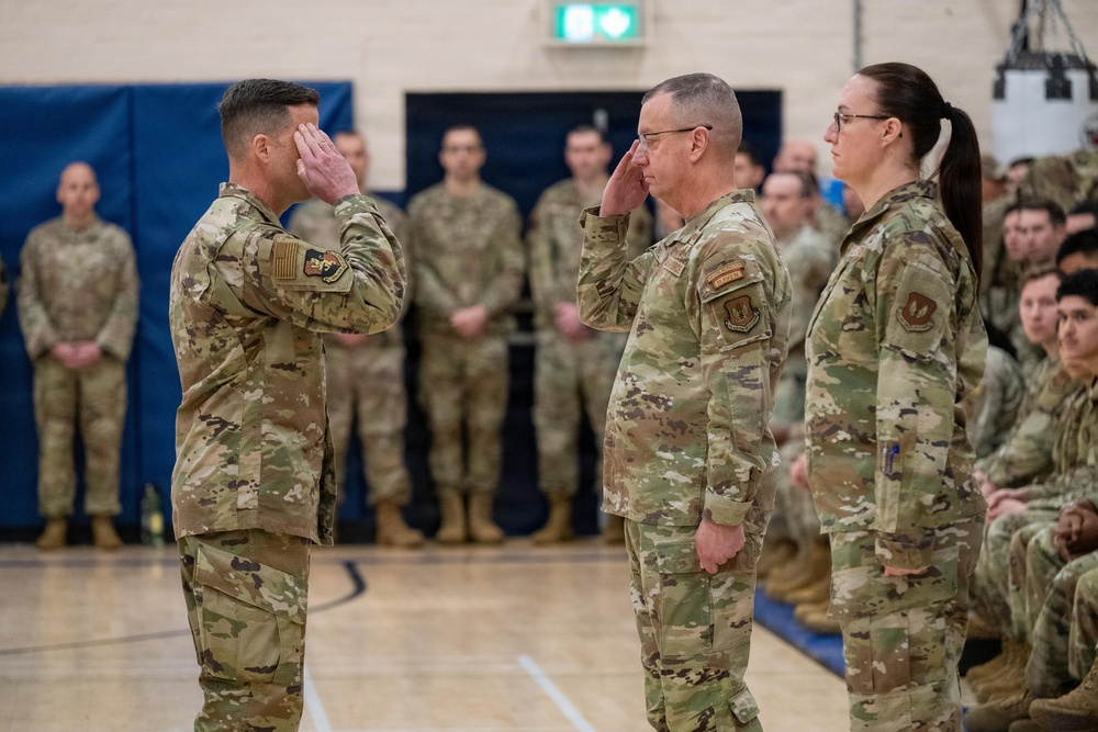 501st CSW demonstrates discipline and readiness during Pathfinder Day