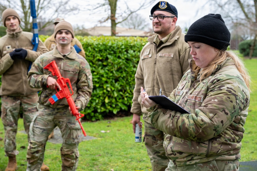501st CSW demonstrates discipline and readiness during Pathfinder Day