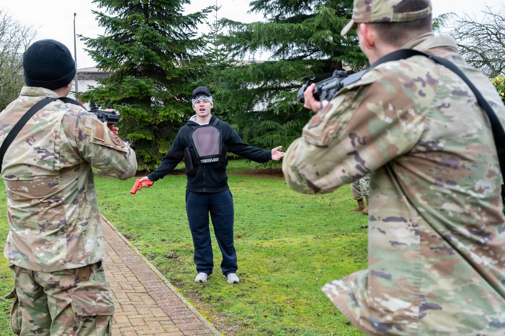 501st CSW demonstrates discipline and readiness during Pathfinder Day