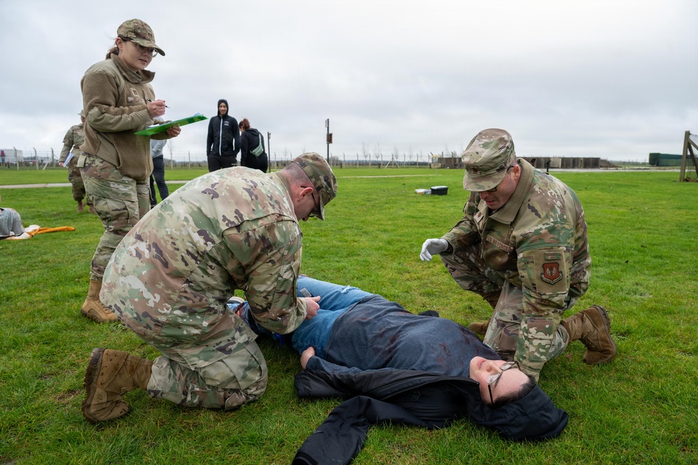 501st CSW demonstrates discipline and readiness during Pathfinder Day