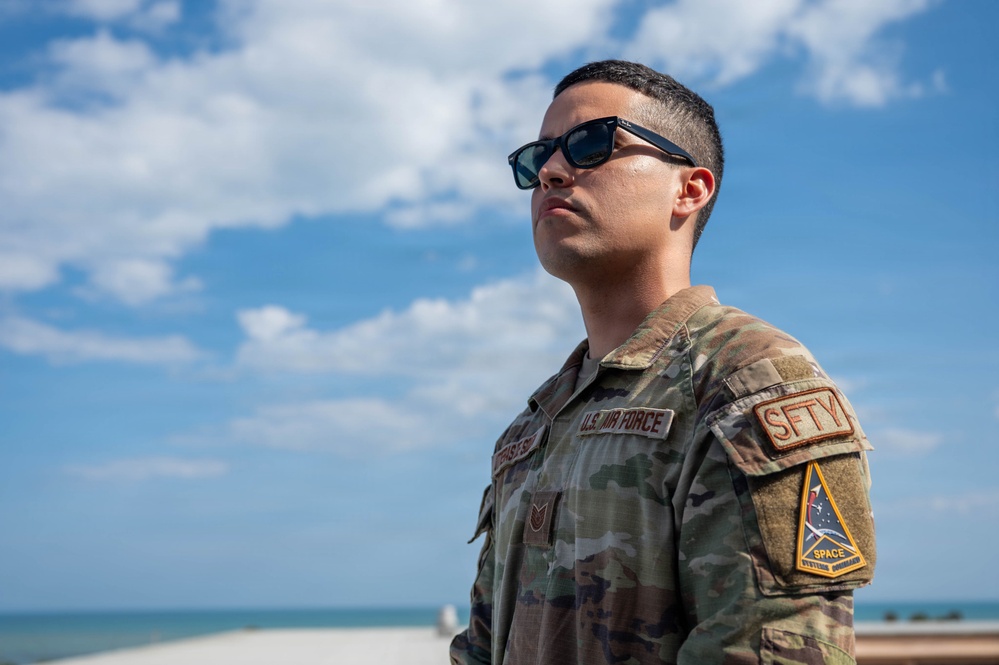 TSgt Utreras De Souza selected as Space Systems Command Safety NCO of the Year