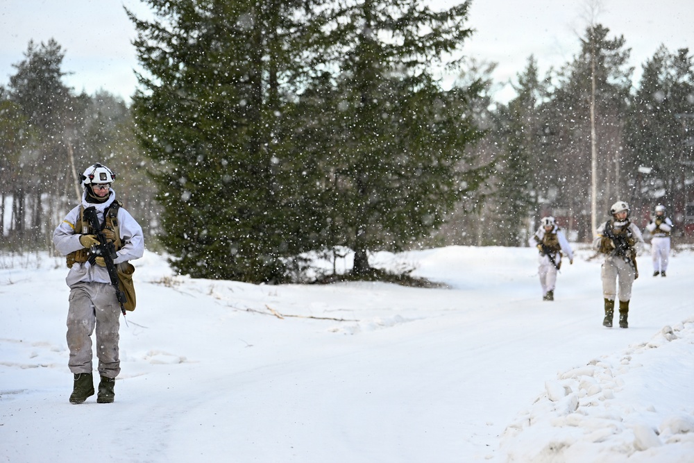 Minnesota National Guard and Norwegian Home Guard complete enhanced winter warfare training during NOREX53