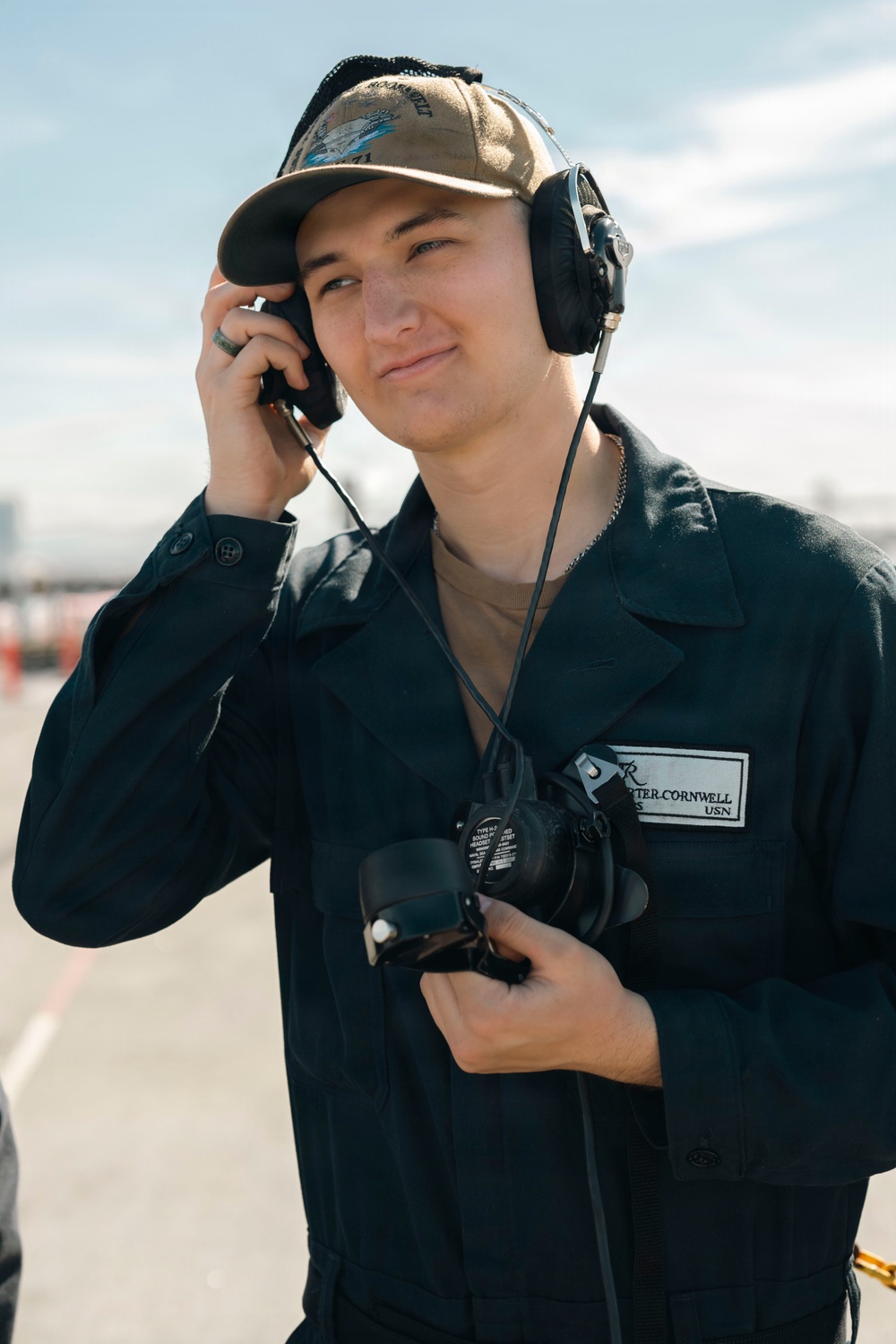 U.S Navy Sailors Conduct Maintenance