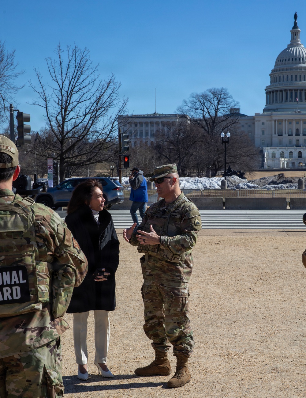 D.C. National Guard commanding general meets with U.S. Attorney Pirro