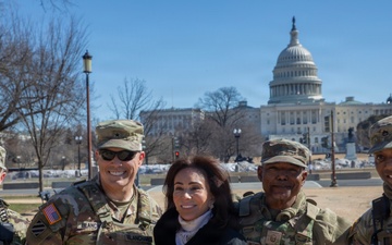 D.C. National Guard commanding general meets with U.S. Attorney Pirro