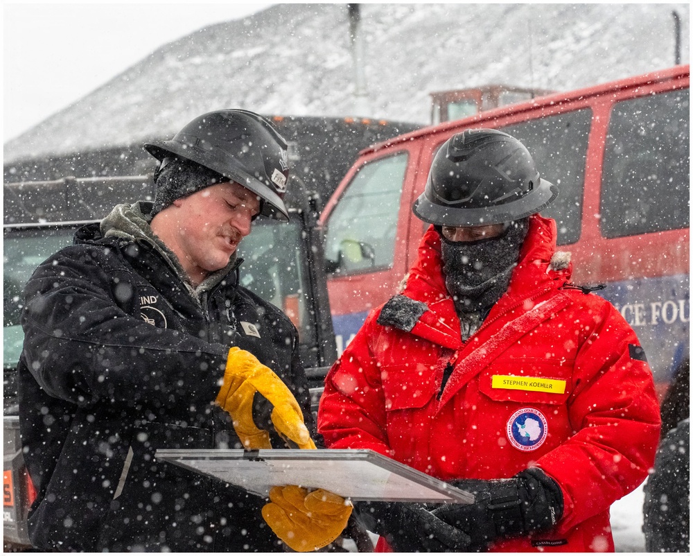 Adm. Steve Koehler, commander, U.S. Pacific Fleet, tours McMurdo Station in Antarctica