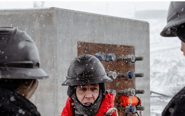 Adm. Steve Koehler, commander, U.S. Pacific Fleet, tours McMurdo Station in Antarctica
