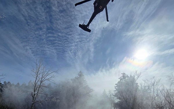 Tennessee Guardsmen rescue hiker in Great Smoky Mountains National Park