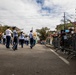 Band of the West and Fort Sam's Own march in Mardi Gras