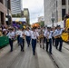 Band of the West and Fort Sam's Own march in Mardi Gras